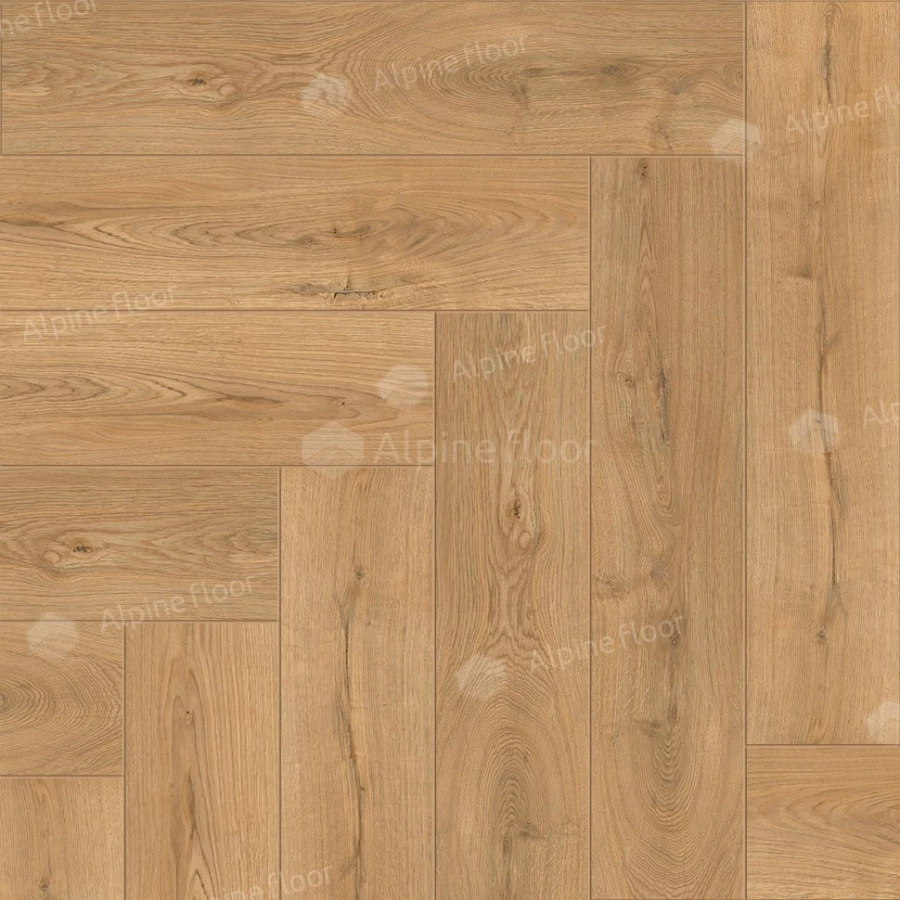 Каменный SPC ламинат Alpine Floor Tulesna Art Parquet Nobile 1005-11 43 класс 4 мм 19.5 кв.м 60х12.5 см