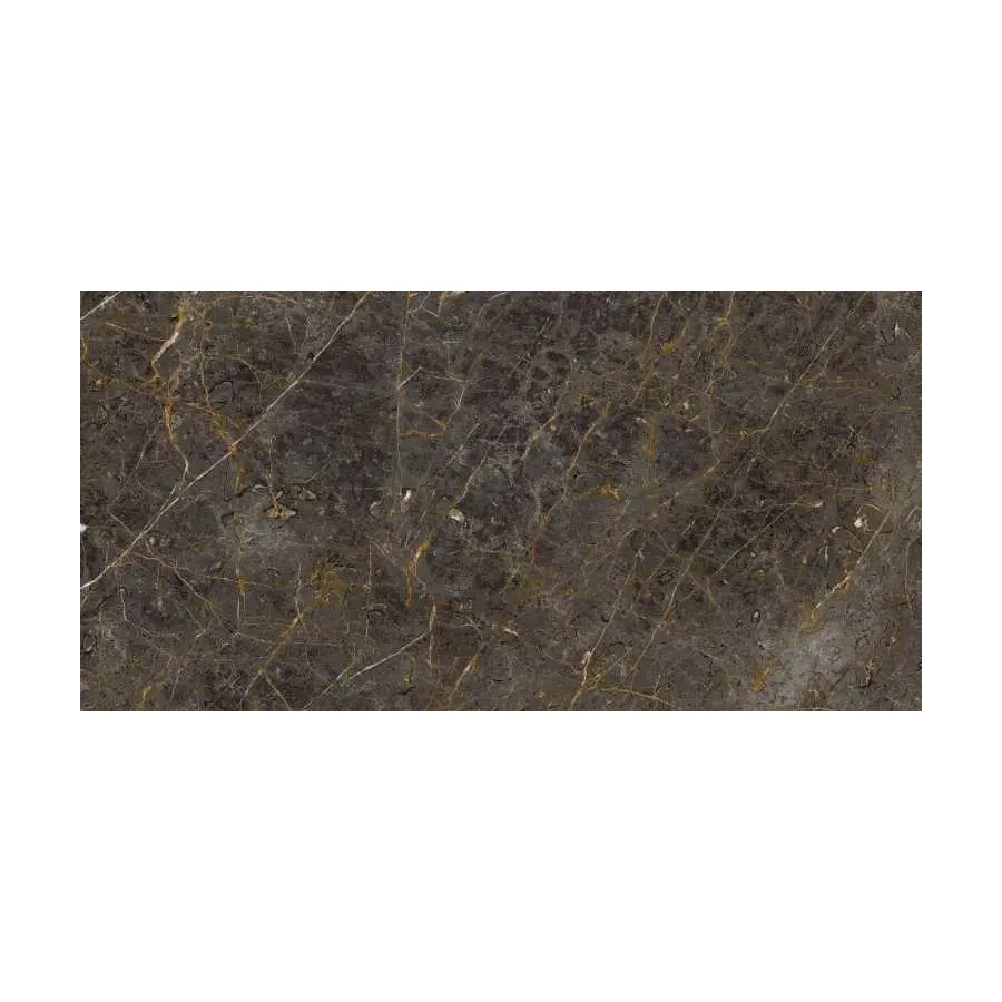 Керамогранит Lafaenza Aesthetica AE GOL6 12 LP глянцевый коричневый 120х60 см