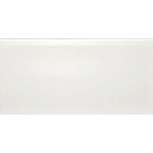 Плитка настенная Dar Ceramics Biselado/Liso Blanco Brillo глянцевая белая 15х7,5 см