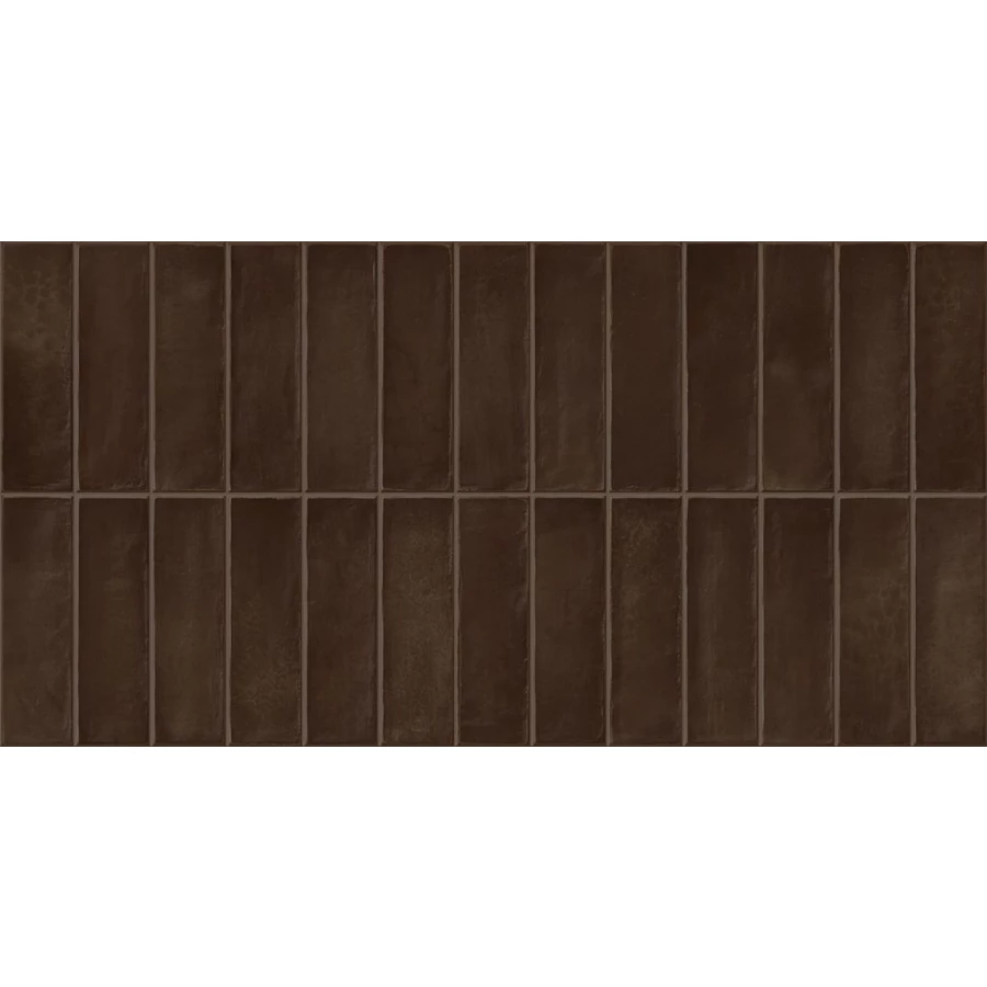 Керамогранит Gayafores Artis Deco Plus Cocoa глянцевый коричневый 62,5х32 см
