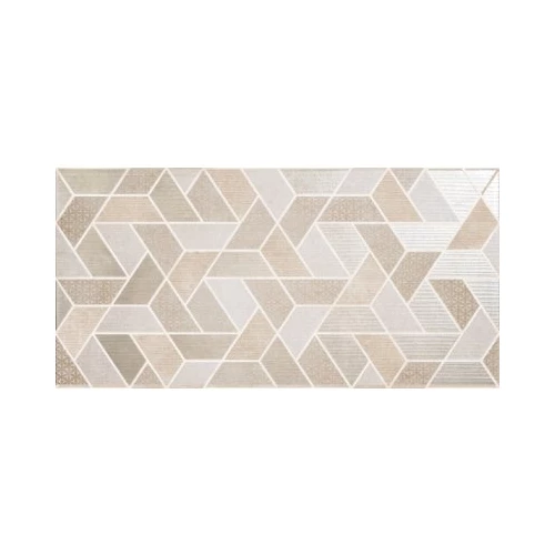 Декор Lasselsberger Ceramics Дюна многоцветный геометрия 1641-0105 20х40 см