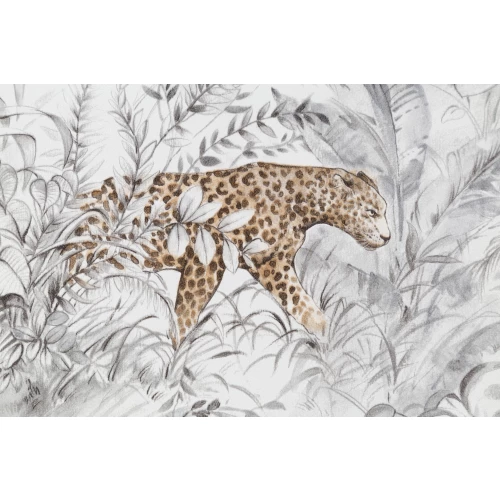 Обои флизелиновые Palitra Trend 3 Leopards Top Velvet серые TC72076-14 1,06х10,05 м