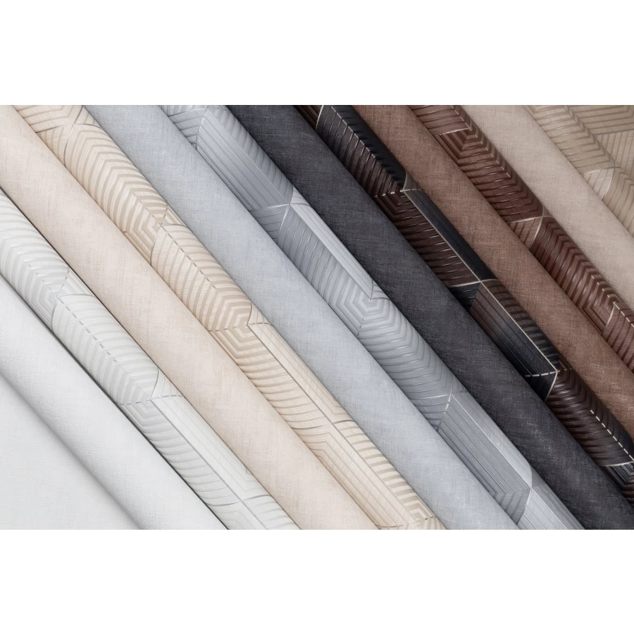 Обои флизелиновые Palitra Home Wood Line HomeColor черные HC72259-46 1,06х10,05 м