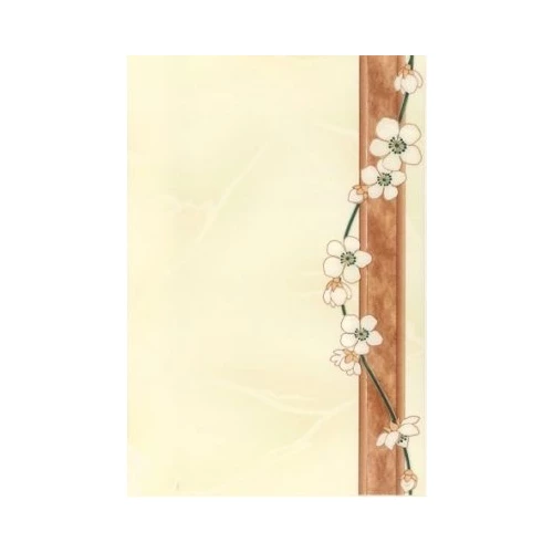 Декор Belleza София песочный 20х30 