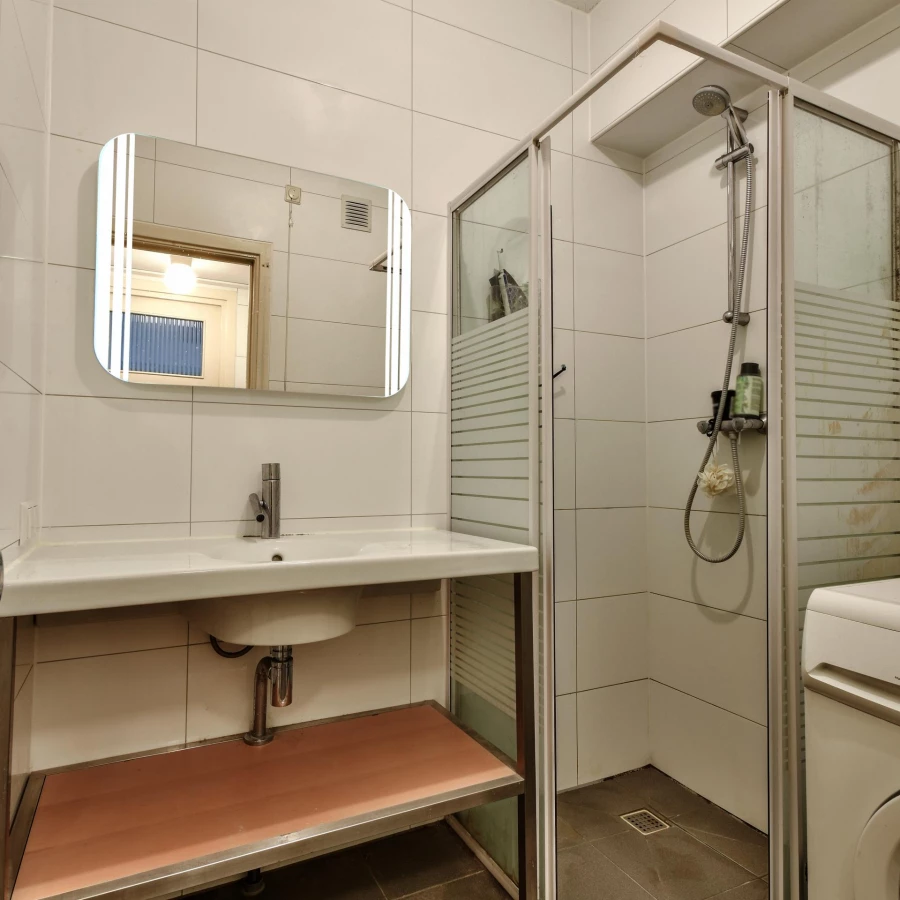 Зеркало Azario Force подсветка с диммером сенсорный выключатель часы LED-00002524 91.5х68.5 см