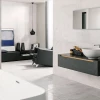 Керамогранит Porcelanosa Метрополитан Силвер Л / Metropolitan Silver L глянцевый серый 100323084 80х80 см