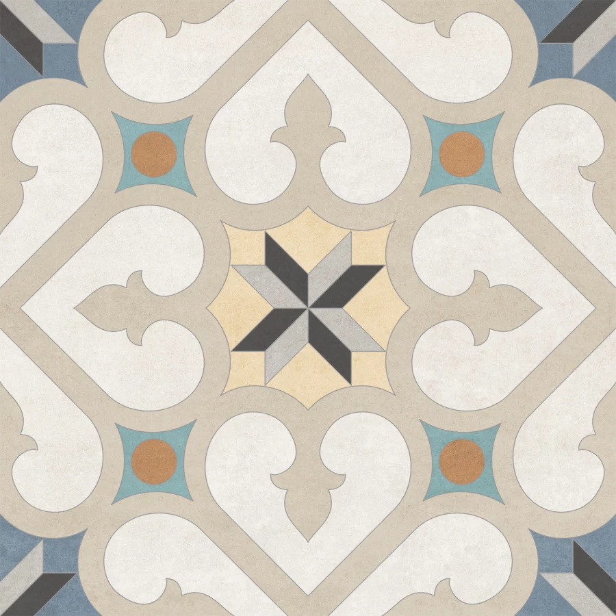 Керамогранит New Trend Design Art Damask матовый многоцветный GP2020DGA11 20х20 см