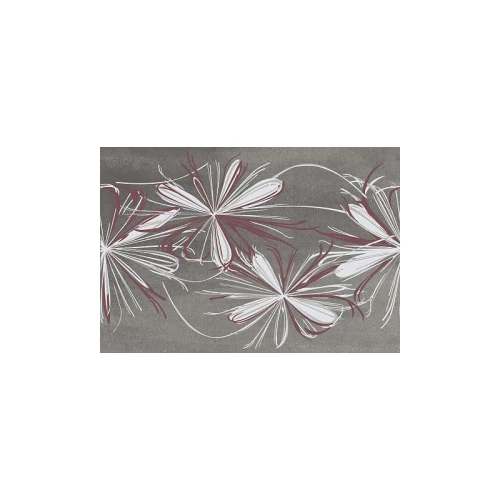 Вставка Azori Sonnet grey flower 587902001 50,5х20,1 см