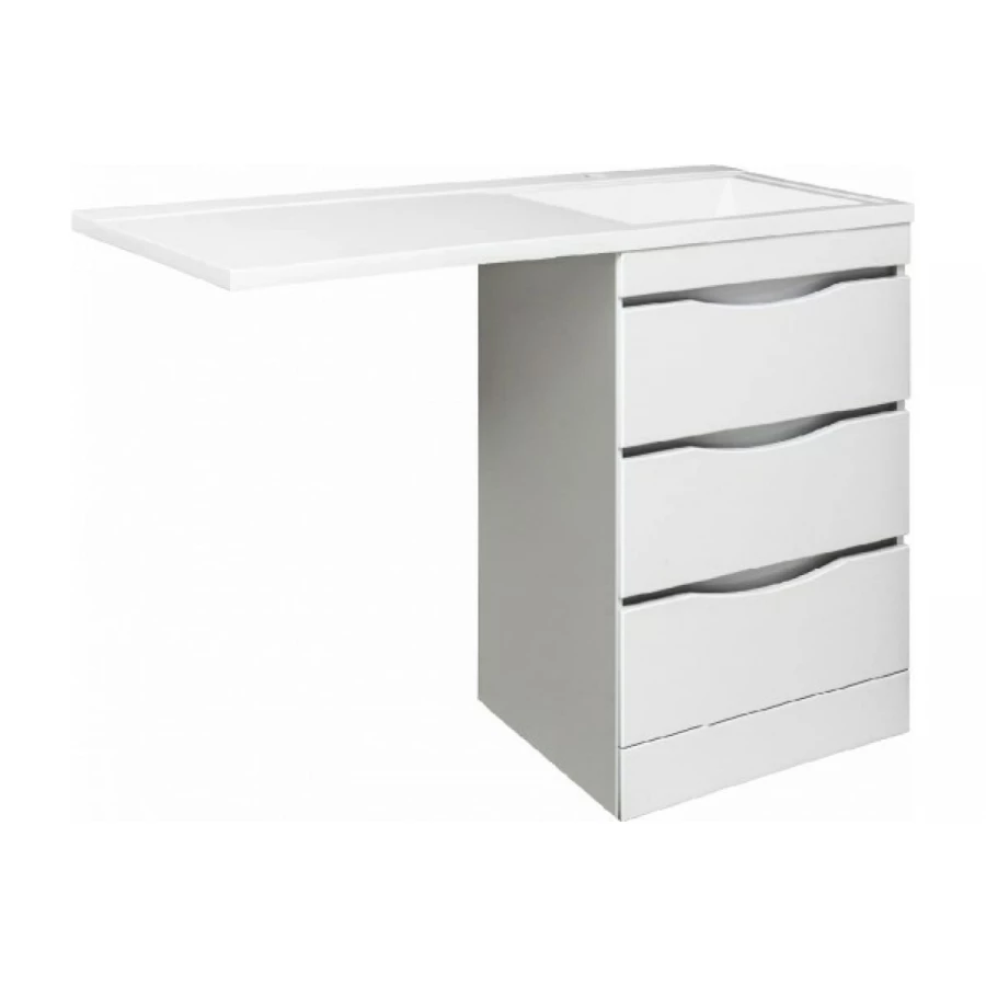 Тумба под раковину Runo Орион 60 под умывальник Гамма 120 лайт левое правое крыло кронштейн УТ000003442