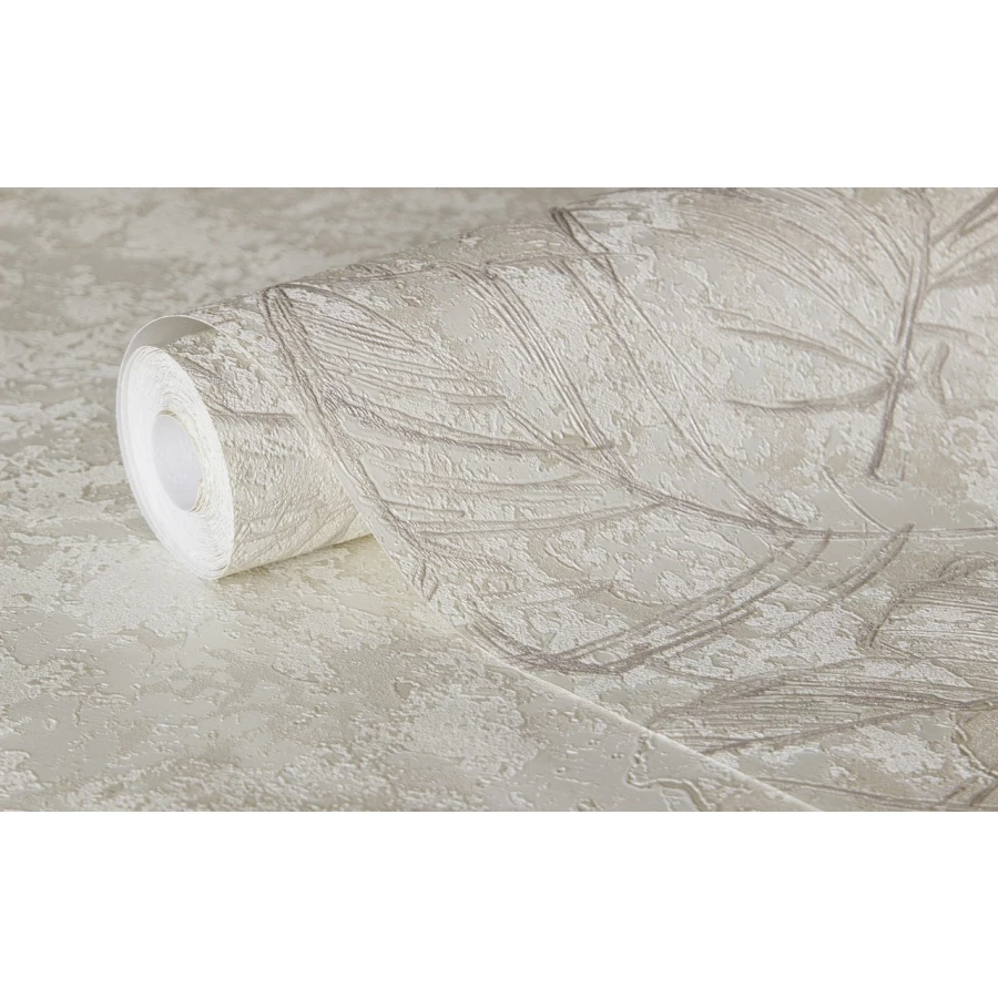 Обои флизелиновые Аспект Deluxe Фиджи бежевые 70345-12 1,06х10,05 м