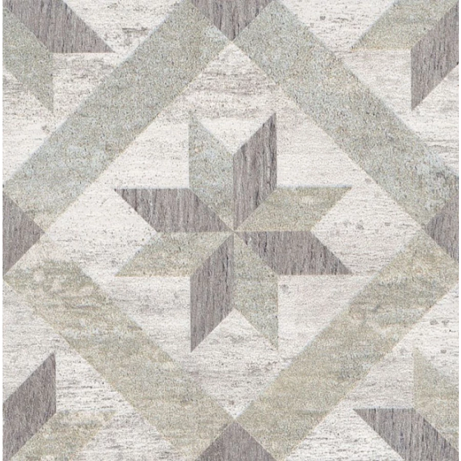 Керамогранит Kerama Marazzi Колор Вуд Вставка B392 матовый серый AD\B392\TU6001 13x13 см