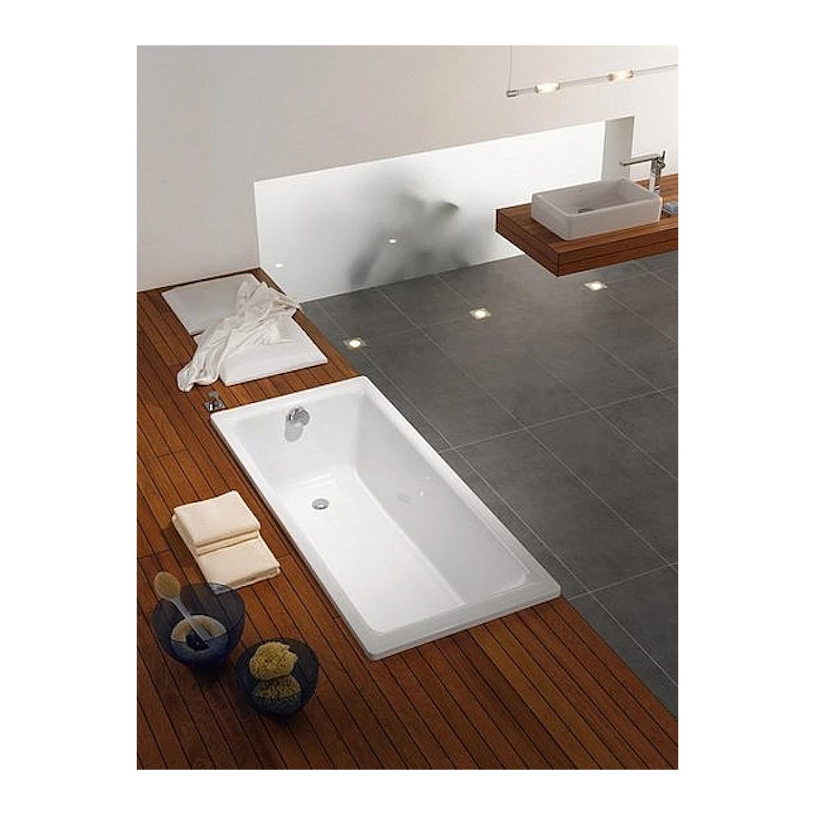 Стальная ванна Kaldewei Saniform Plus easy-clean mod 373-1 112600013001 170x75 см