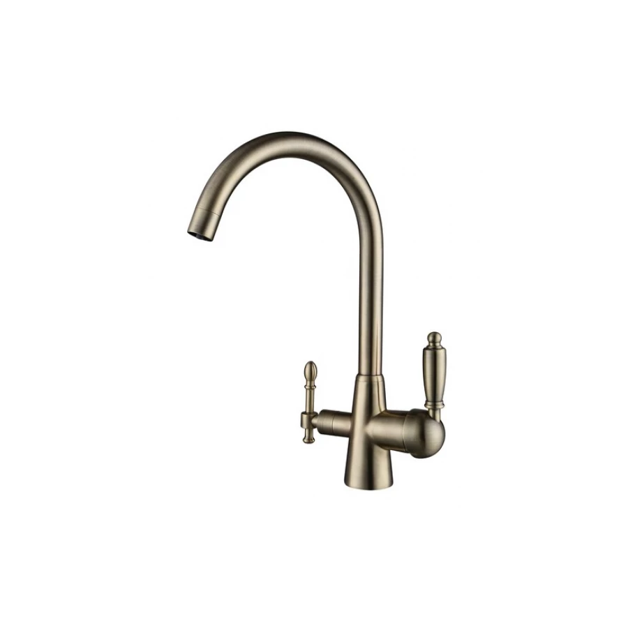 Смеситель для кухонной мойки Kaiser Vincent 31744-3 бронза