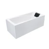 Акриловая ванна Roca Hall прямоугольная белая ZRU9302768 170х75 см