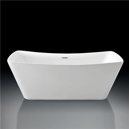 Ванна акриловая Aquatek Верса отдельностоящая в комплекте со сливом и ножками белый глянцевый AQ-4880 178х80 см