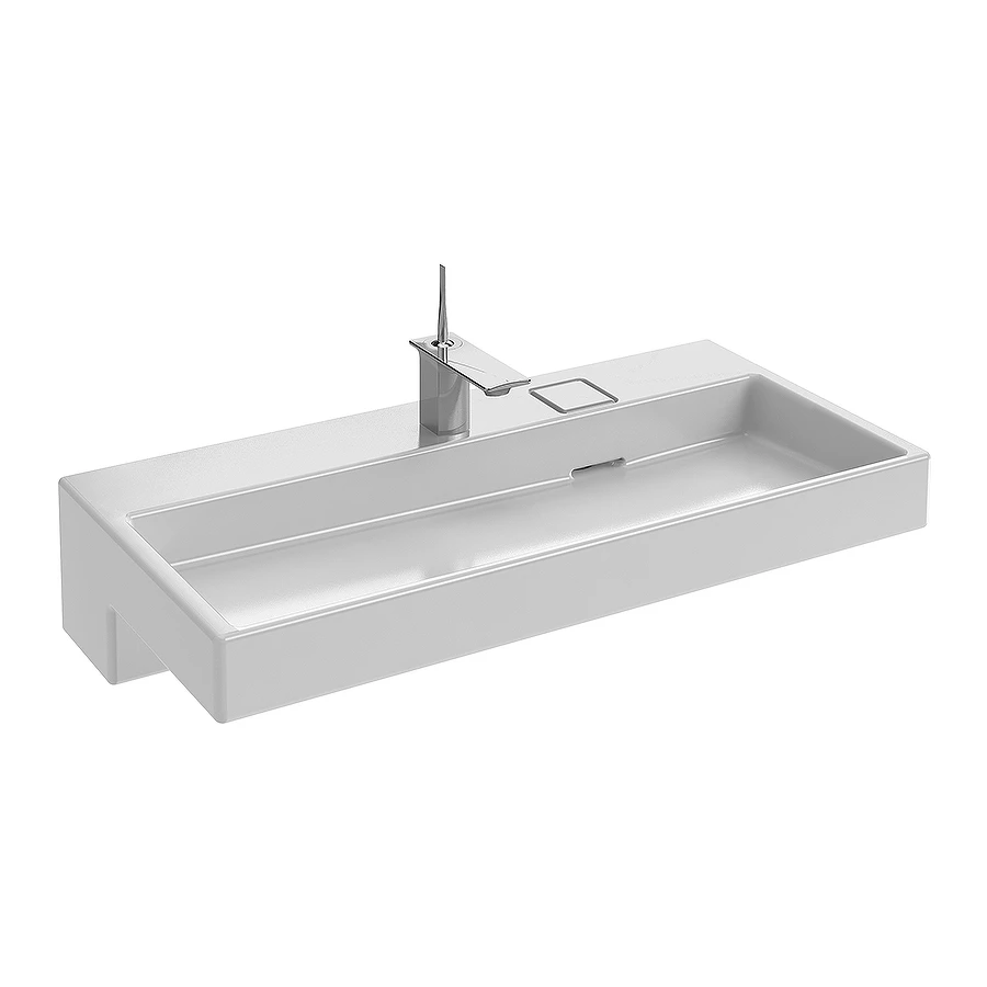 Раковина-столешница Jacob Delafon Terrace с подсветкой EXC9112-00 100x49 см