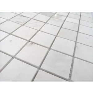 Мозаика из натурального камня LeeDo Ceramica Dolomiti bianco POL серо-белый 30,5x30,5 см
