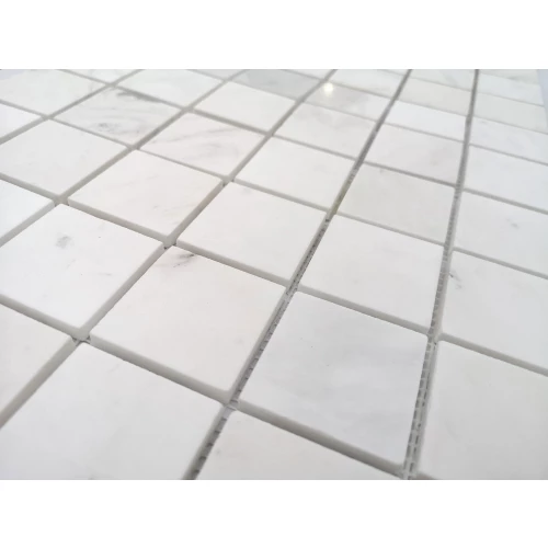 Мозаика из натурального камня LeeDo Ceramica Dolomiti bianco POL серо-белый 30,5x30,5 см