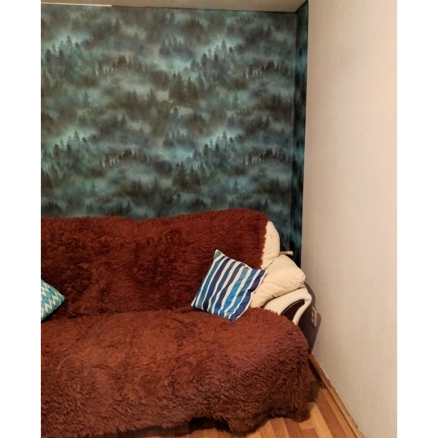 Обои флизелиновые Palitra Home HomeColor My Forest зелёные HC71960-67 1,06х10,05 м