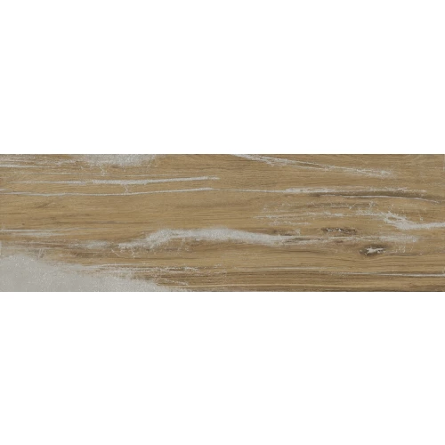 Керамический гранит Cersanit Rockwood А15930 коричневый рельеф 18.5х59.8 см