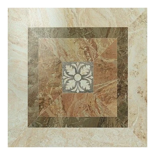 Керамогранит Atlas ConcordePav. Privilege Avorio Cassettone new бежево-коричневый 45х45 см