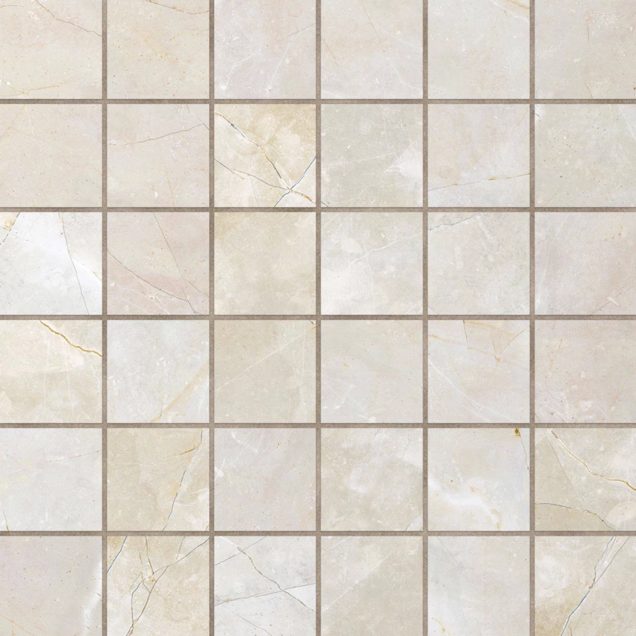 Мозаика Estima Empire MP01 5х5 полированная 10 мм 35296 30х30 см