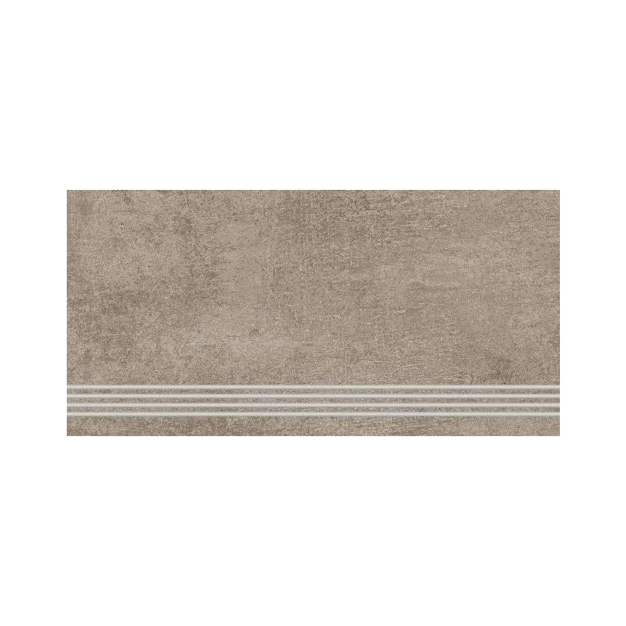 Ступень из керамогранита Lasselsberger Ceramics Шпицберген матовая бежевая 6860-0080 60х30 см