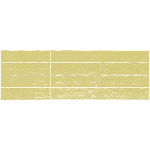 Плитка настенная EL Barco Music Lemon Decor 7,5*30 см