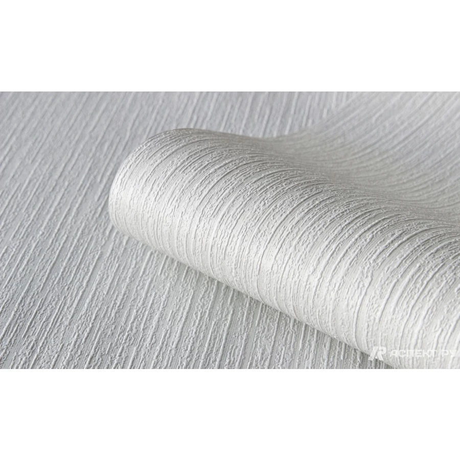 Обои виниловые Аспект Полоса серые 20010-14 0,53х15 м