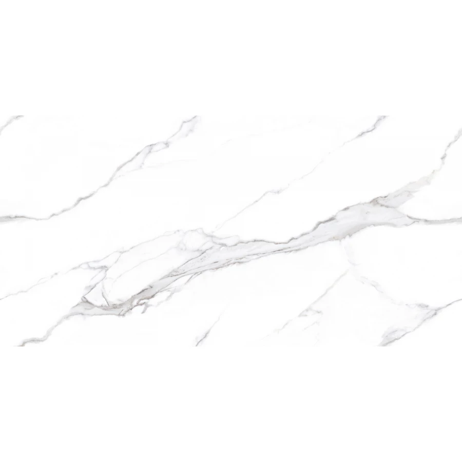 Керамогранит Azario Statuario Nais Glossy глянцевый белый P231123023 160х80 см