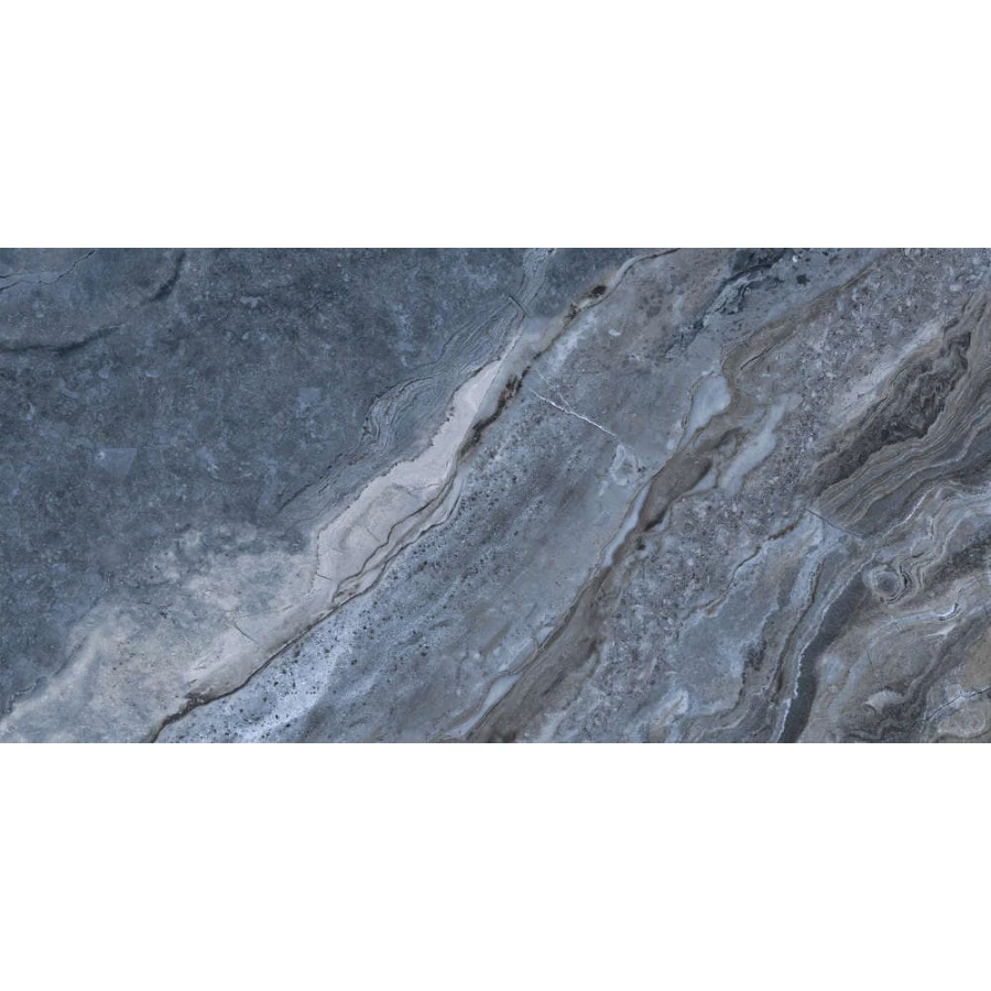 Керамогранит Velsaa Golassia Blue глянцевый синий RP-215921 120x60 см