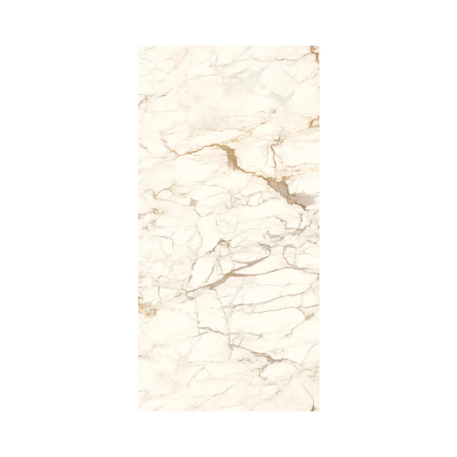 Керамогранит Ariostea Ultra Marmi Calacatta Macchia Vecchia Lucidato Shiny 6 мм глянцевый кремовый UM6L300575 300х150 см