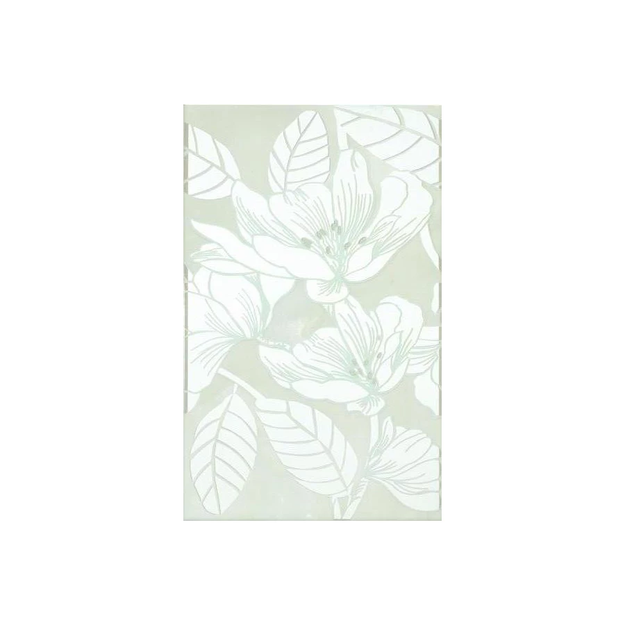 Плитка настенная Kerama Marazzi Аида Декор глянцевый зеленый AR27/6195 40х25 см