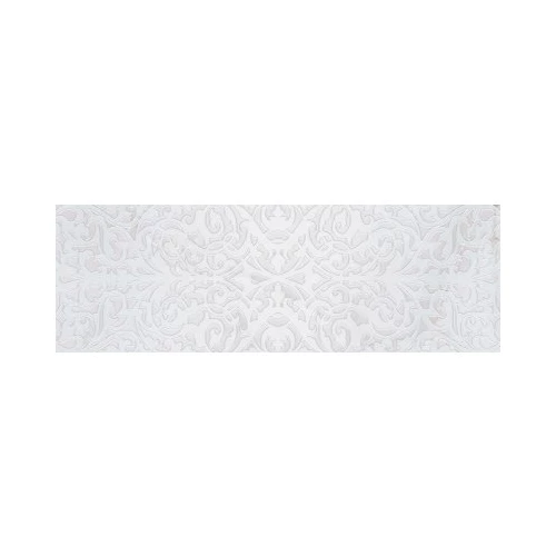 Декор Gracia Ceramica Stazia white белый 01 30*90 см