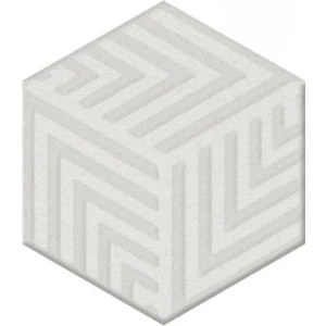 Керамогранит Kerama Marazzi Агуста Декор матовый белый OS/A241/63000 6х5,2 см