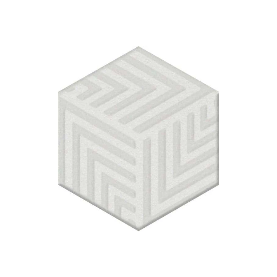 Керамогранит Kerama Marazzi Агуста Декор матовый белый OS/A241/63000 6х5,2 см