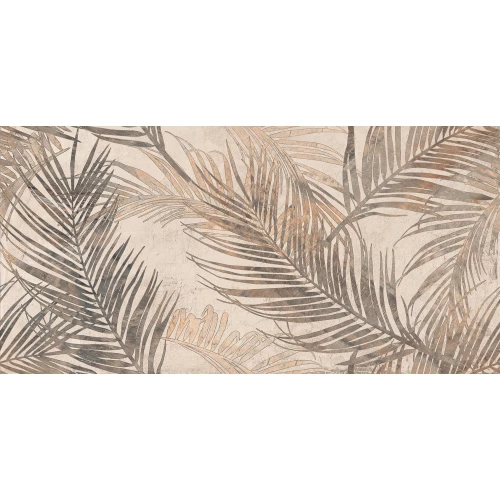 Керамогранит Infinity Ceramica Muscatel Avorio Leaf Sleek бежевый 120x60 см