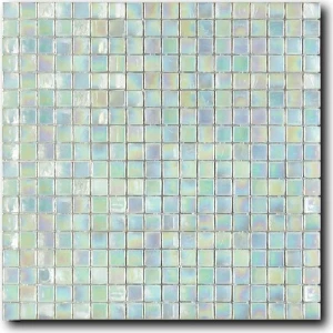 Мозаика стеклянная Art&Natura Classic Glass Fernanda 1 15x15 глянцевая бирюзовая 29,5x29,5 см