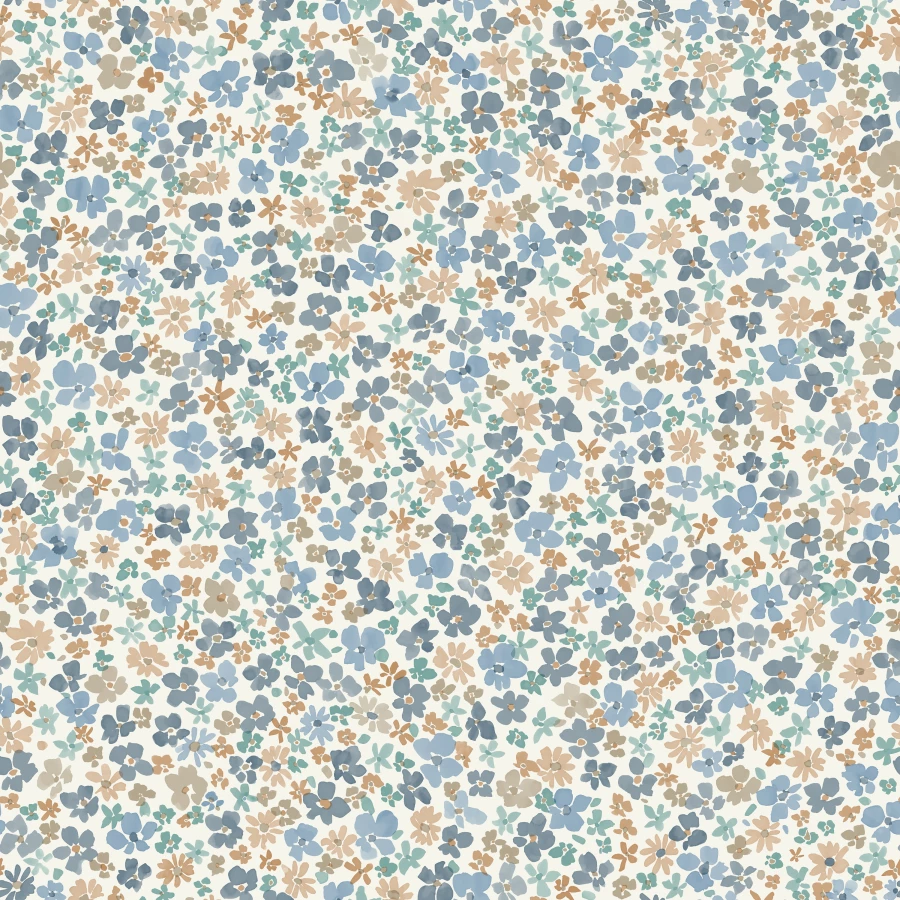 Обои флизелиновые Grandeco Little Dreamers голубые LD 3015 0,53х10,05 м