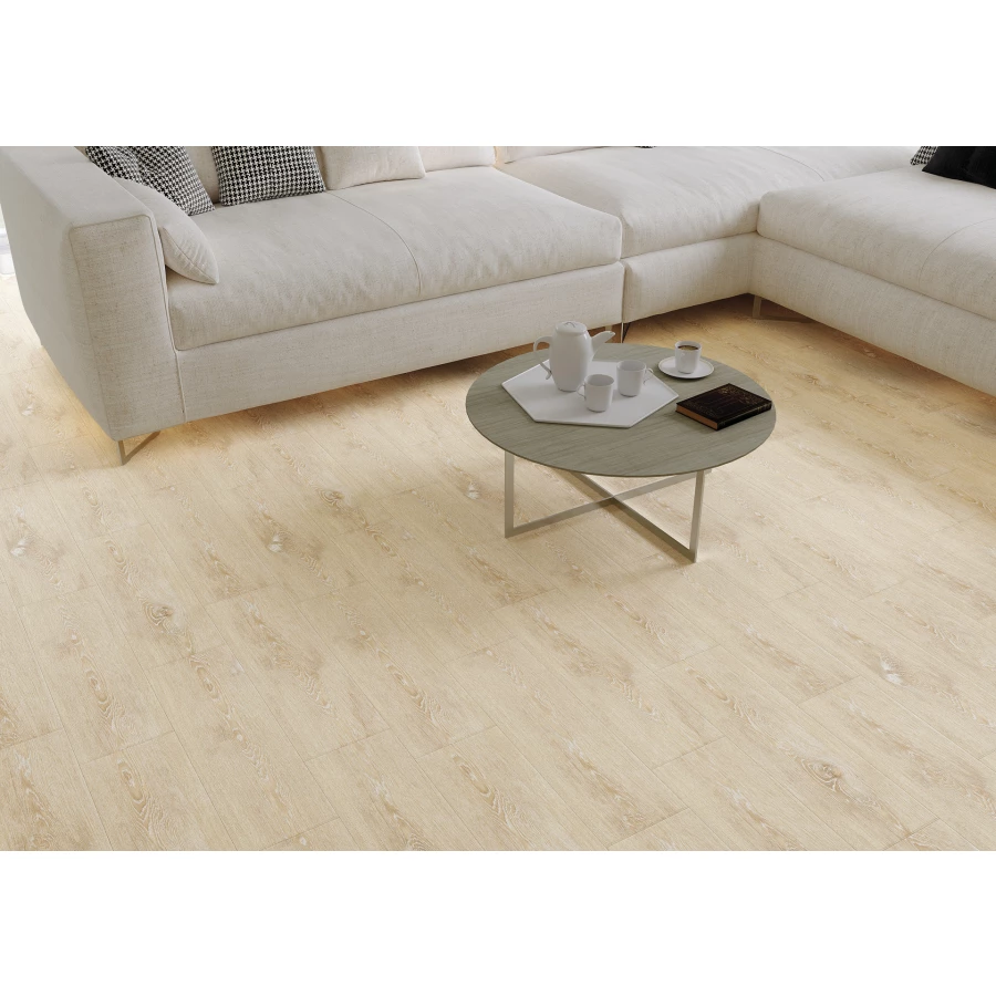 Керамогранит Cersanit Patinawood светло-бежевый рельеф 16704 1,216 м2, 59,8х18,5 см