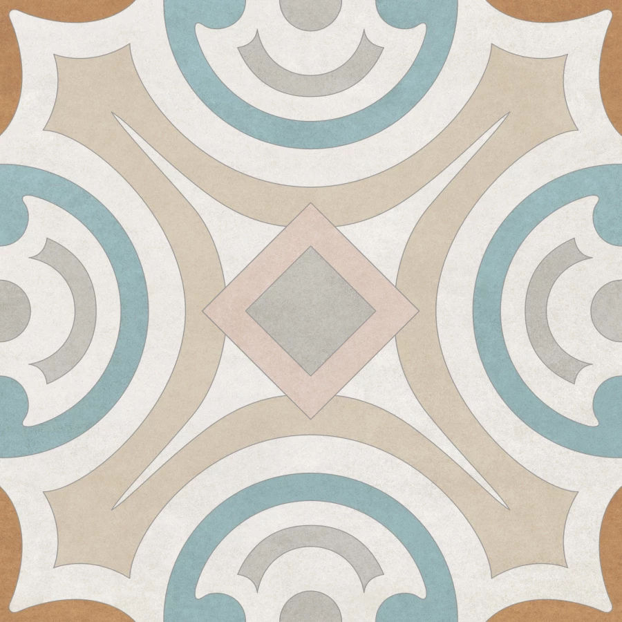 Керамогранит New Trend Design Art Mix 3 матовый многоцветный GP2020DMX11 20х20 см