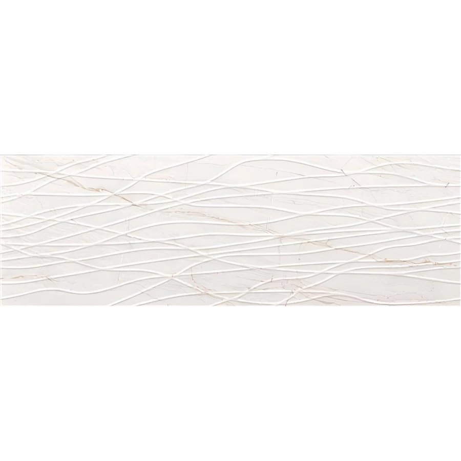 Плитка настенная Sina Tile Eternity Rustic глянцевая бежевая 3518 90х30 см