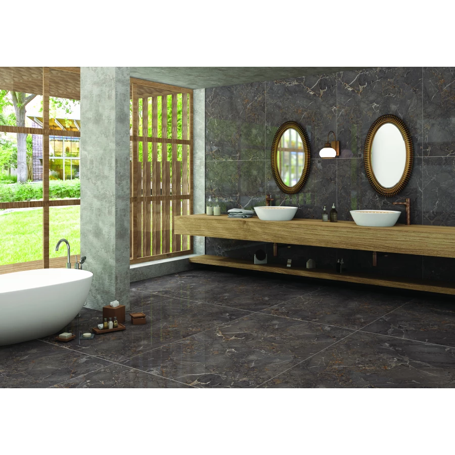 Керамогранит Maimoon Ceramica Slabs Ariana Graphit 180х120 см
