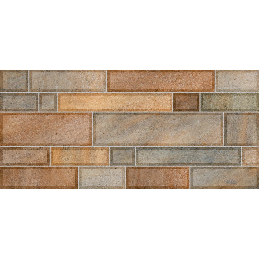 Плитка облицовочная InterCerama Metro темно-коричневый 50*23 см