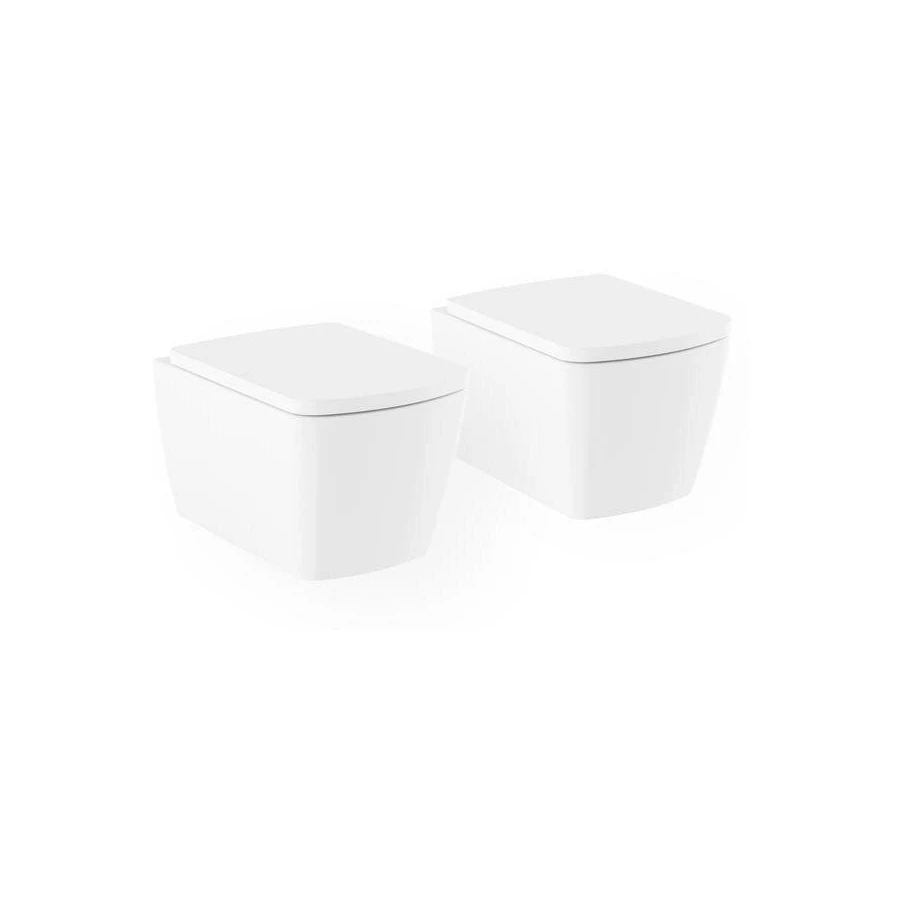 Унитаз Lavinia Boho Aveo Rimless 21020008 (комплект 2 в 1)