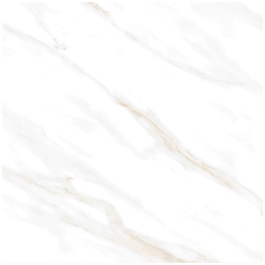 Керамогранит Ceradim Calacatta Clarity Gold Полированный белый 60х60 см