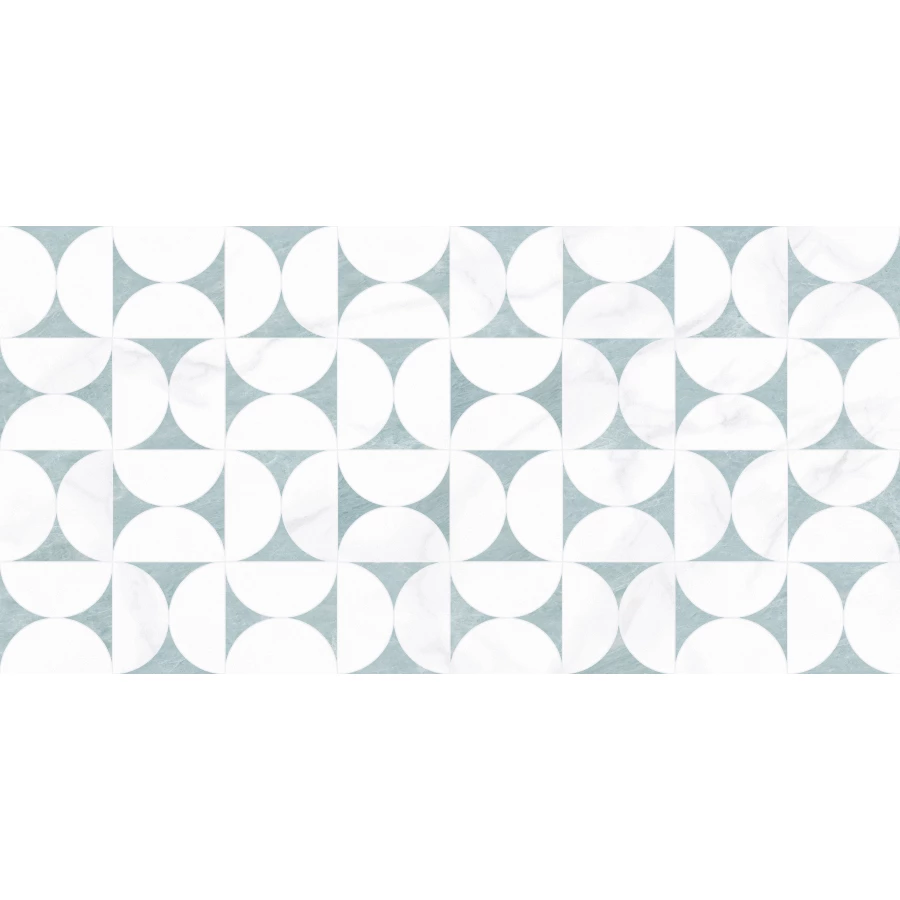 Керамогранит ITC Francesca Satin Mix полуматовый белый 120х60 см