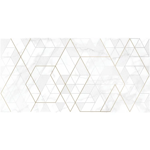 Декор Cersanit Calacatta KT2L052 ромбы белый 59.8*29.8 см