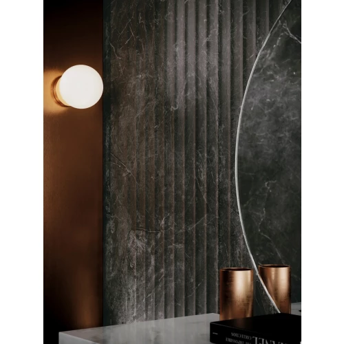 Плитка настенная Porcelanosa Веллуто Лине / Velluto Nero Line матовая черная 100354910 150х59,6 см