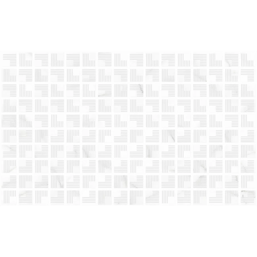 Декор Gracia Ceramica Libretto white 01 белый 010300000243 50х30 см